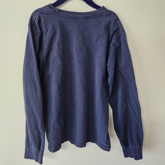 Minecraft Mojang Long Sleeve Graphic Tee | Youth Small | Steve & Mobs Moon Scene - Picture 3 of 4